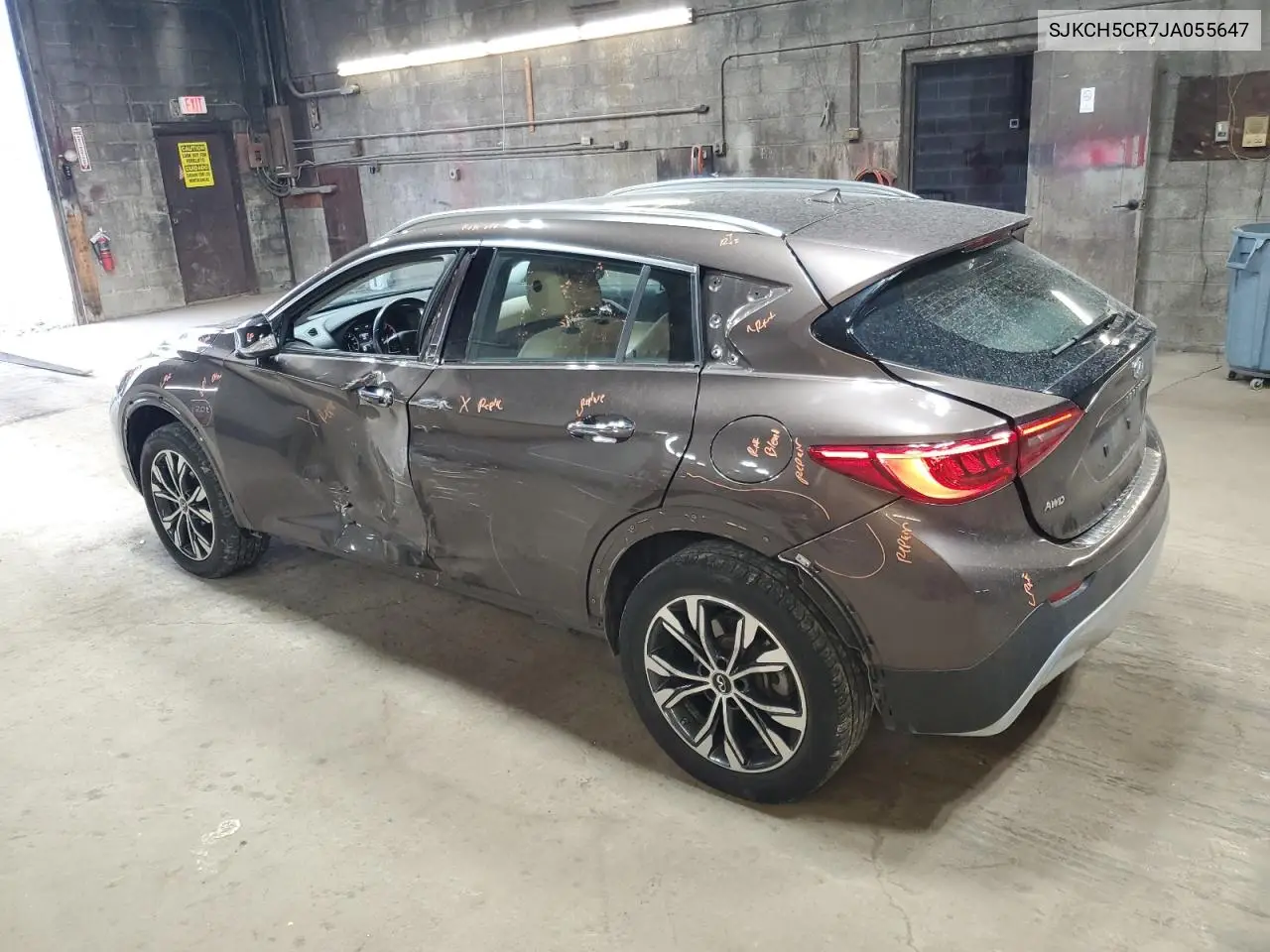 2018 Infiniti Qx30 Base VIN: SJKCH5CR7JA055647 Lot: 53871525
