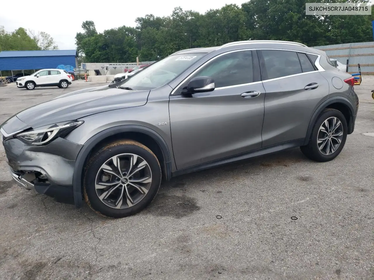 2018 Infiniti Qx30 Base VIN: SJKCH5CR7JA048715 Lot: 57514735