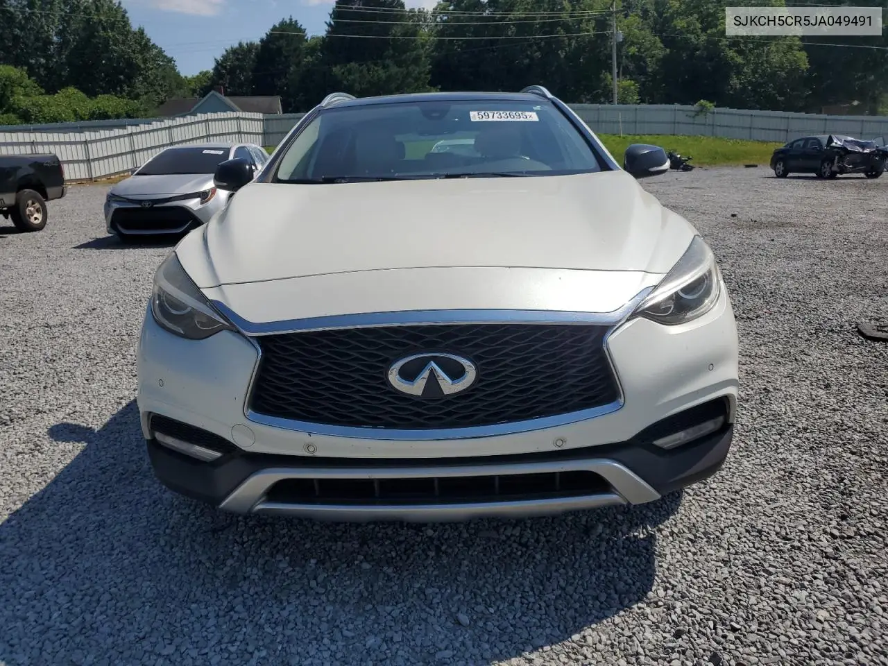 2018 Infiniti Qx30 Base VIN: SJKCH5CR5JA049491 Lot: 59733695