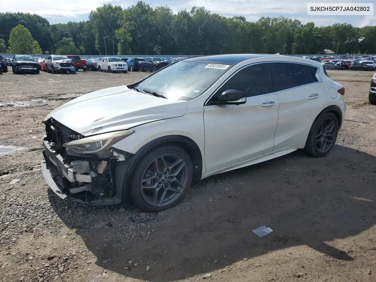 2018 Infiniti Qx30 Base VIN: SJKCH5CP7JA042802 Lot: 60925805
