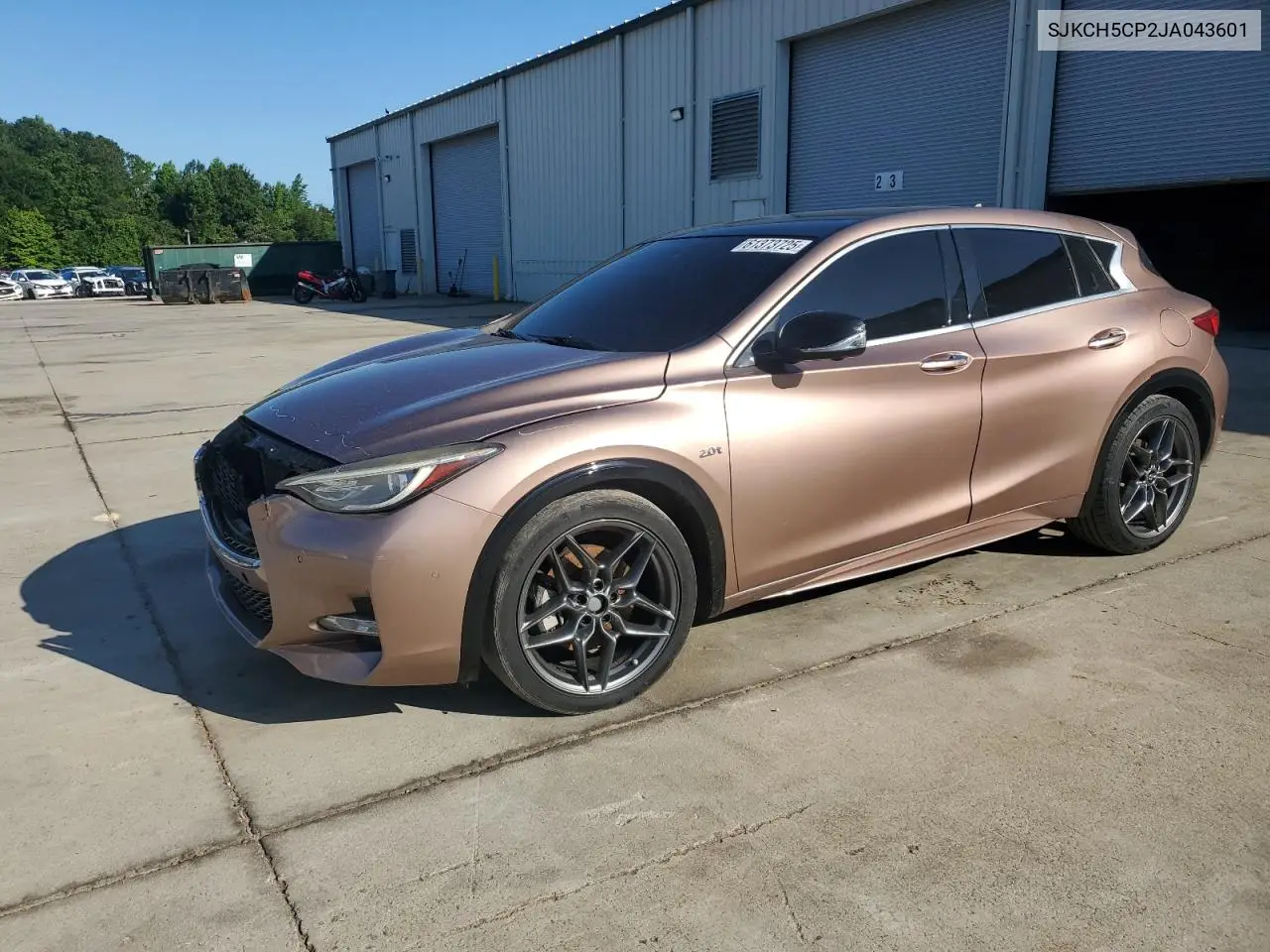 2018 Infiniti Qx30 Base VIN: SJKCH5CP2JA043601 Lot: 61373725