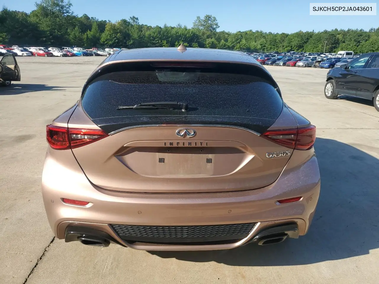 2018 Infiniti Qx30 Base VIN: SJKCH5CP2JA043601 Lot: 61373725