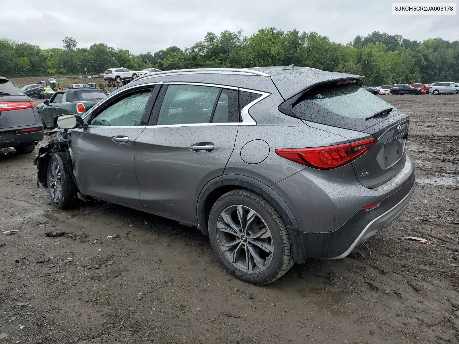 2018 Infiniti Qx30 Pure VIN: SJKCH5CR2JA003178 Lot: 66731134