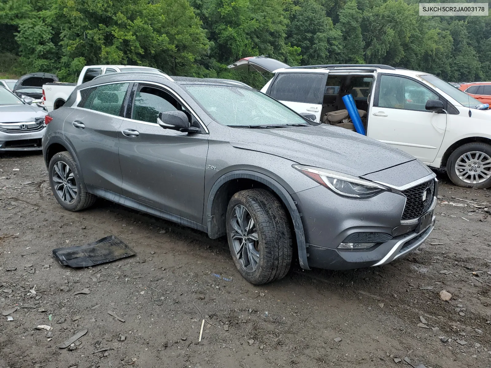 2018 Infiniti Qx30 Pure VIN: SJKCH5CR2JA003178 Lot: 66731134
