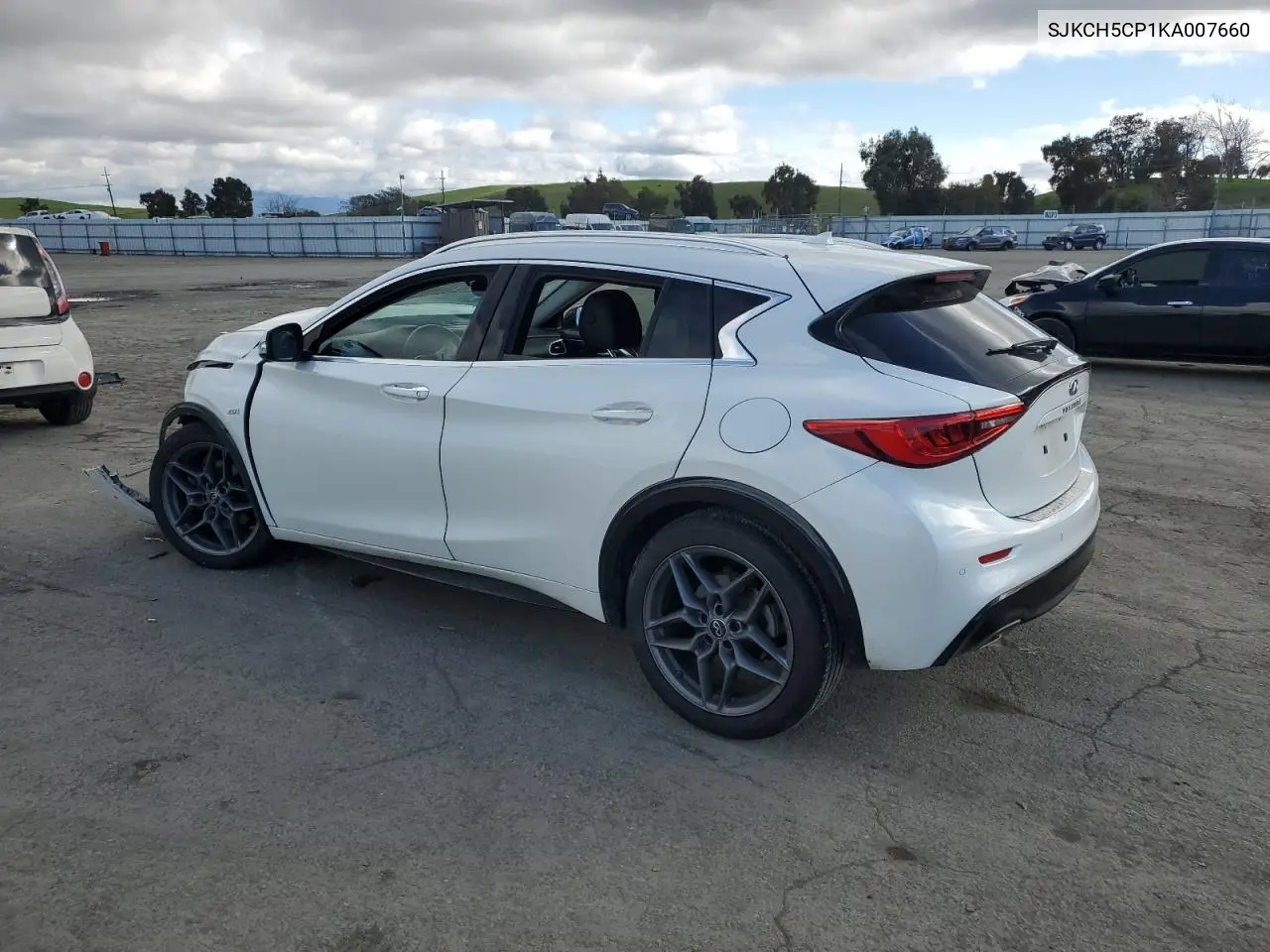 2019 Infiniti Qx30 Pure VIN: SJKCH5CP1KA007660 Lot: 45919255