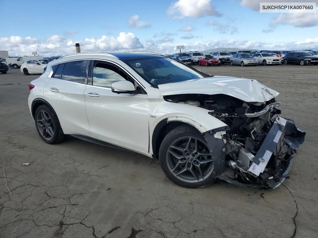 2019 Infiniti Qx30 Pure VIN: SJKCH5CP1KA007660 Lot: 45919255