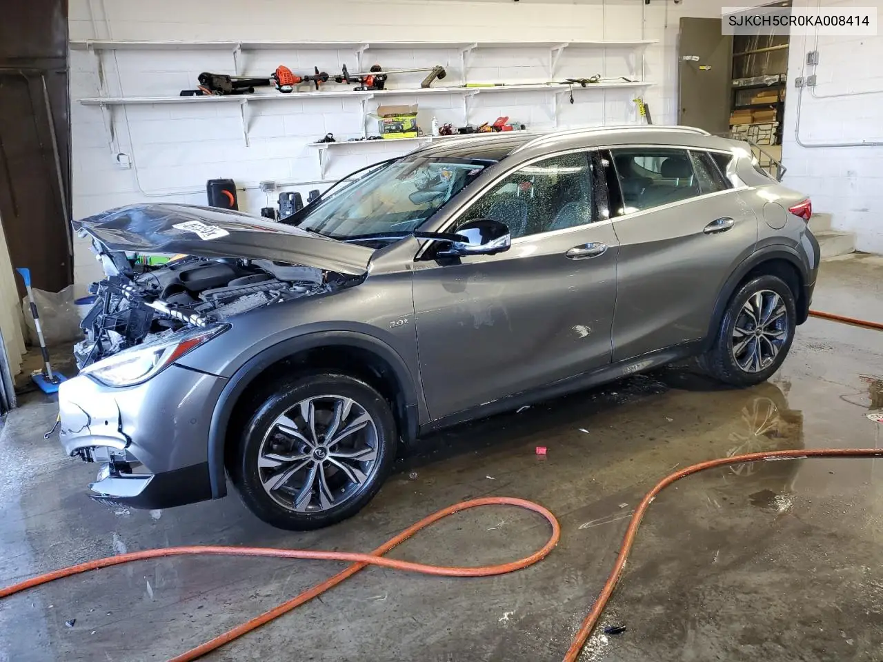 2019 Infiniti Qx30 Luxe VIN: SJKCH5CR0KA008414 Lot: 46095695