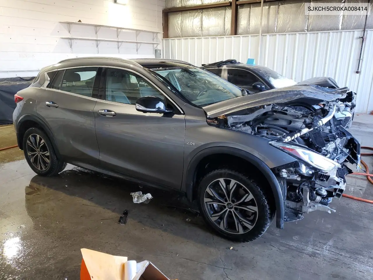 2019 Infiniti Qx30 Luxe VIN: SJKCH5CR0KA008414 Lot: 46095695