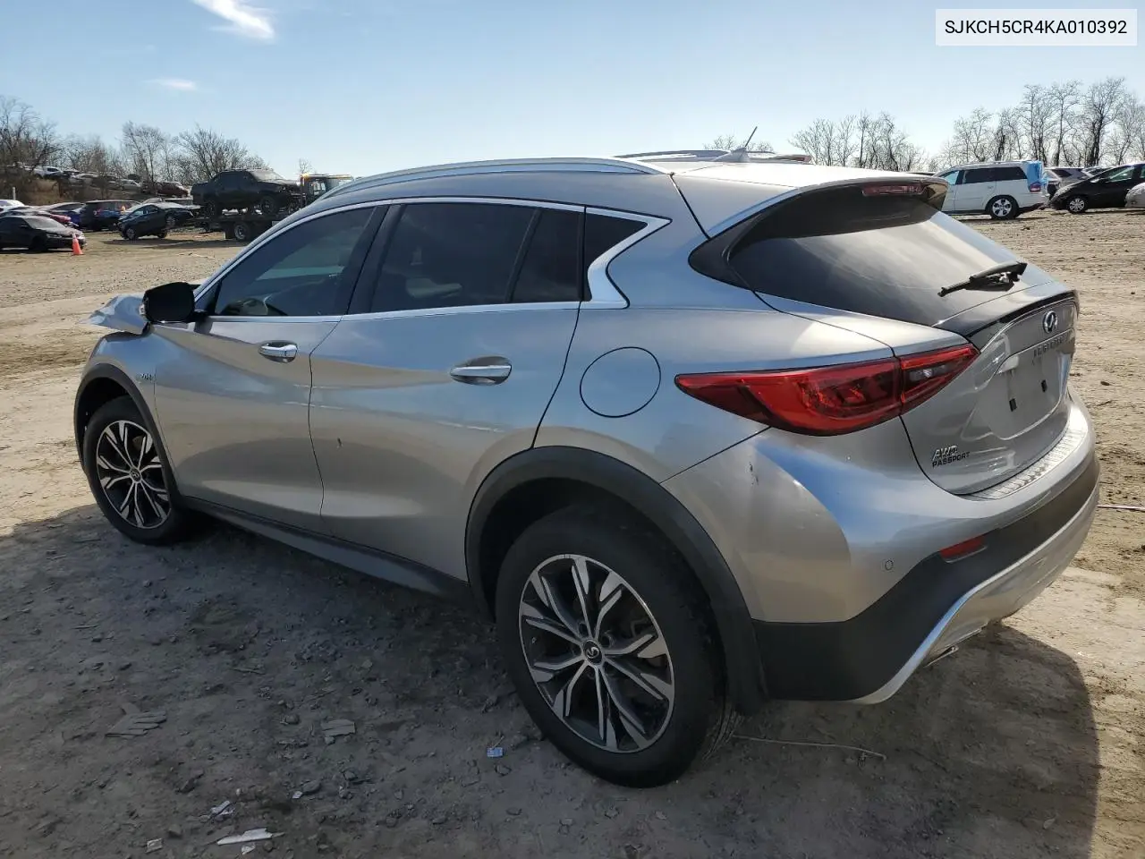 2019 Infiniti Qx30 Luxe VIN: SJKCH5CR4KA010392 Lot: 46676395
