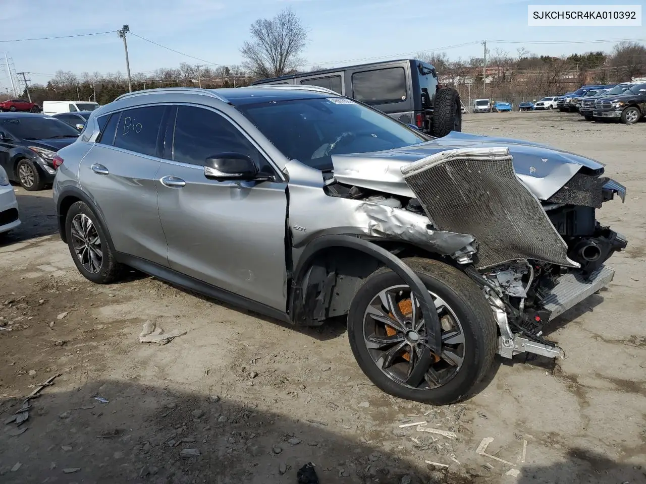 2019 Infiniti Qx30 Luxe VIN: SJKCH5CR4KA010392 Lot: 46676395