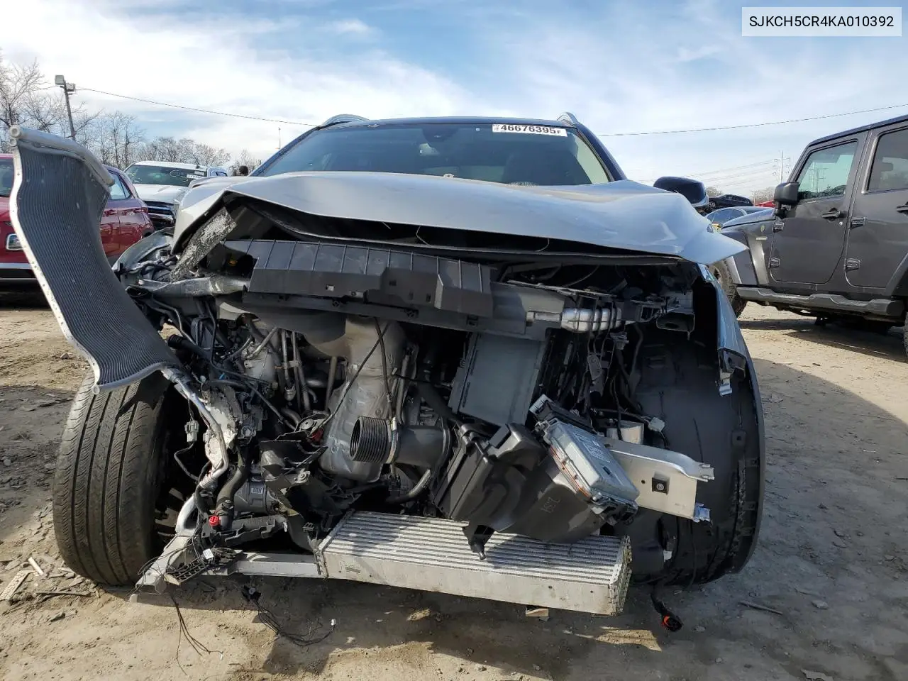 2019 Infiniti Qx30 Luxe VIN: SJKCH5CR4KA010392 Lot: 46676395