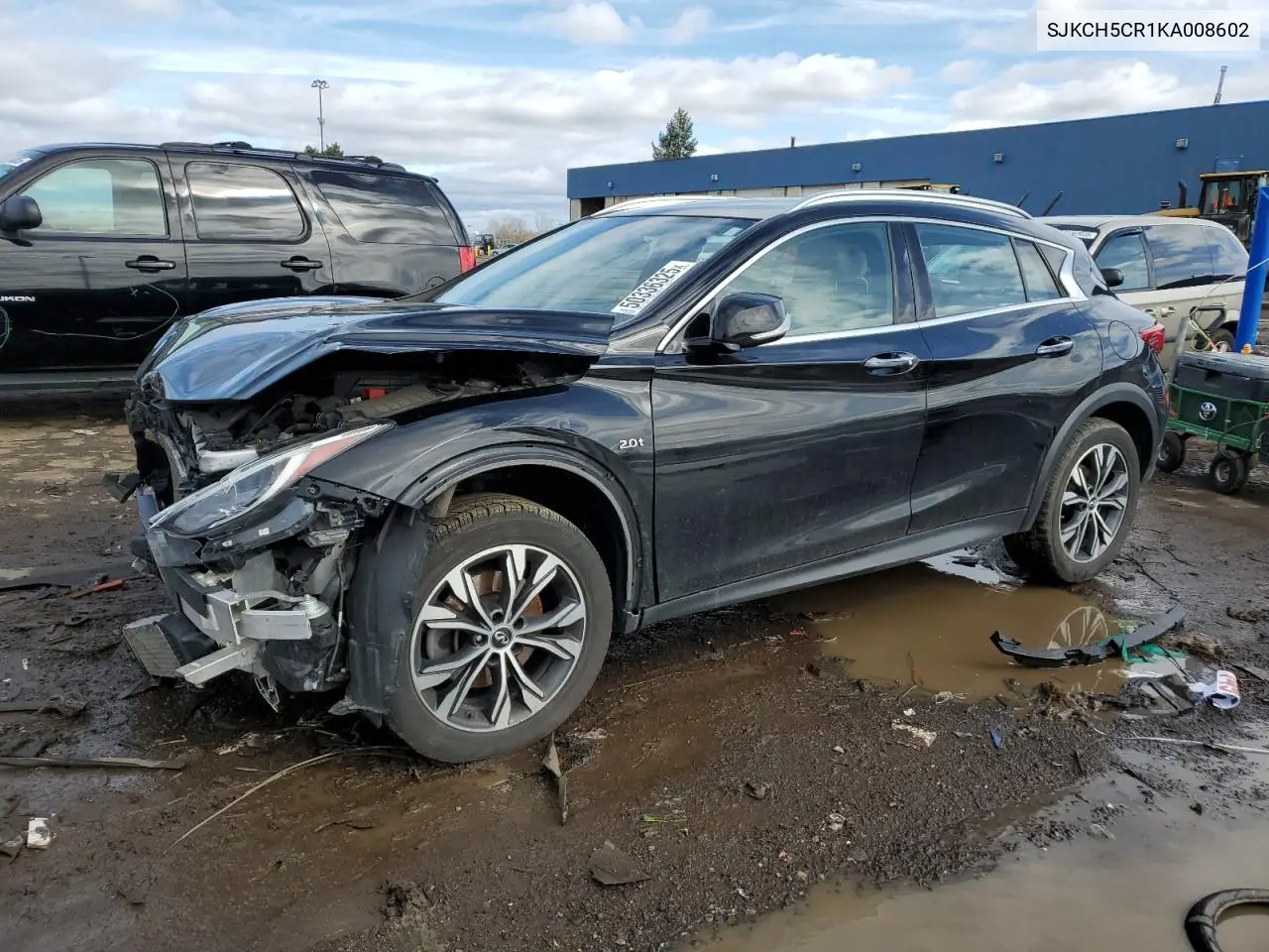 2019 Infiniti Qx30 Luxe VIN: SJKCH5CR1KA008602 Lot: 50336325