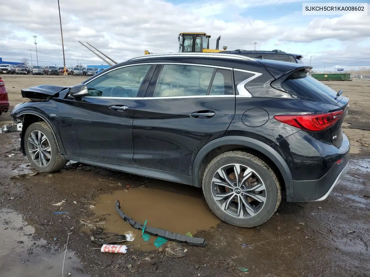2019 Infiniti Qx30 Luxe VIN: SJKCH5CR1KA008602 Lot: 50336325