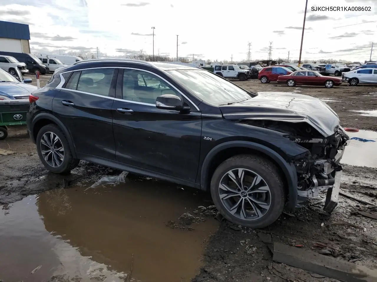 2019 Infiniti Qx30 Luxe VIN: SJKCH5CR1KA008602 Lot: 50336325