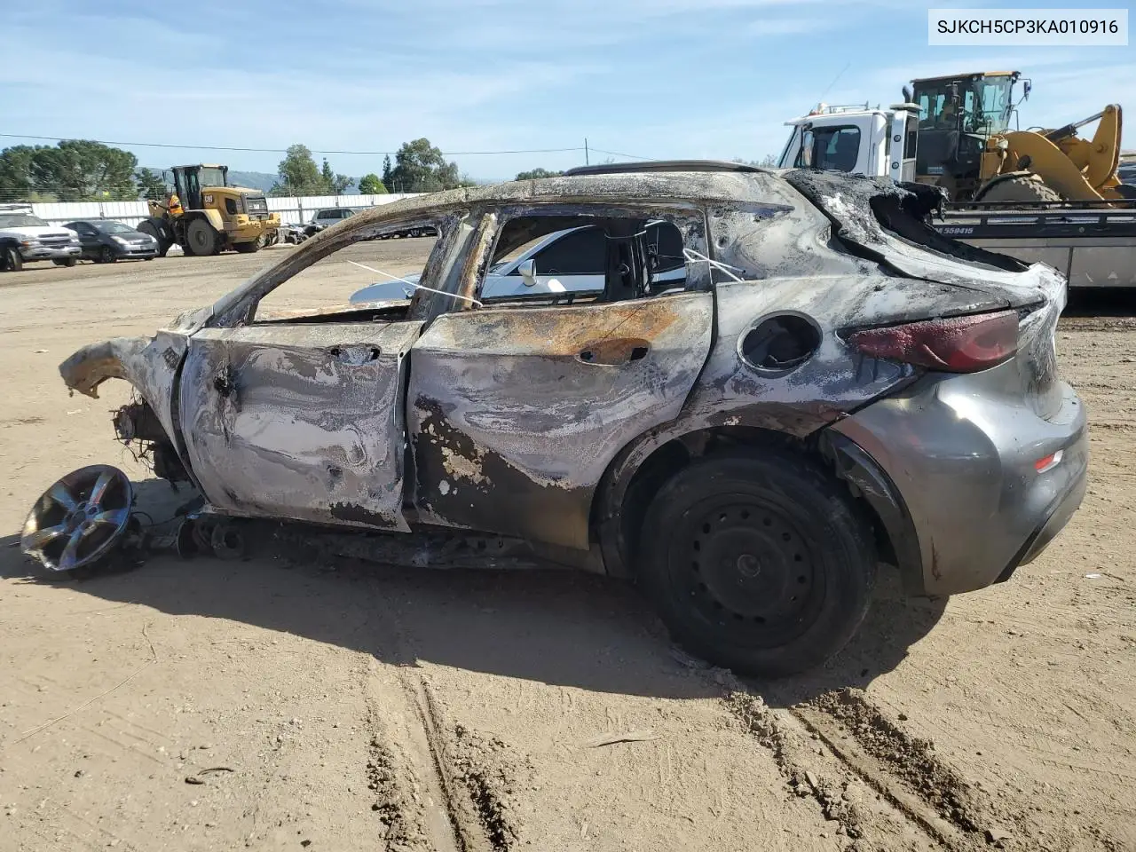 2019 Infiniti Qx30 Pure VIN: SJKCH5CP3KA010916 Lot: 50653785