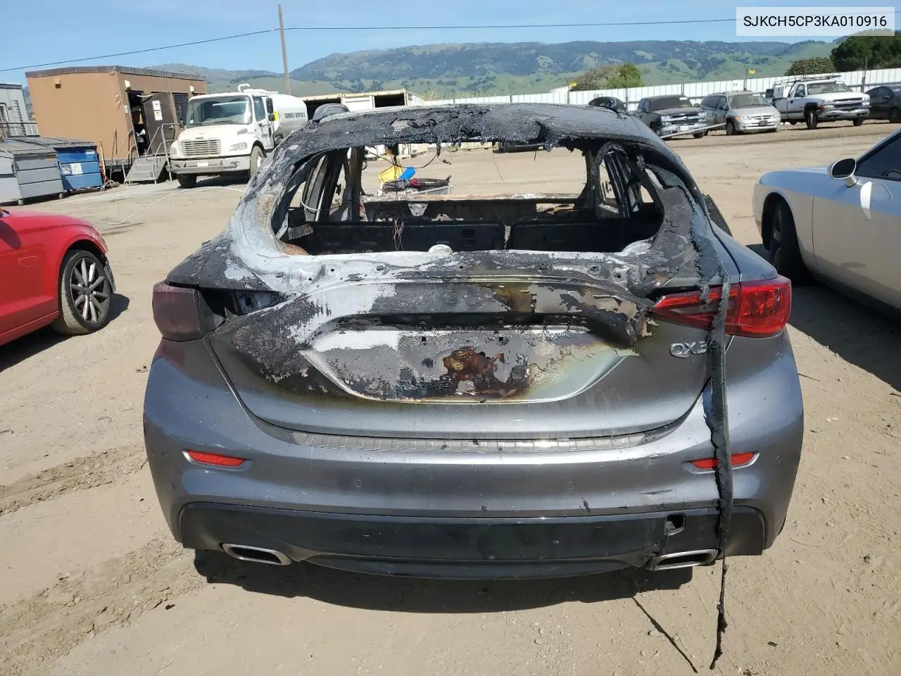 2019 Infiniti Qx30 Pure VIN: SJKCH5CP3KA010916 Lot: 50653785