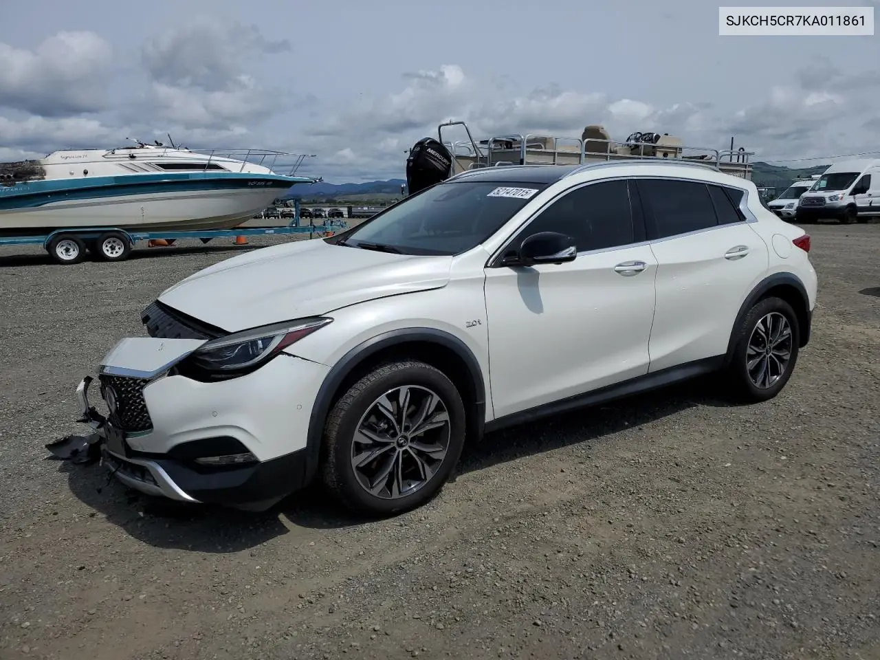 2019 Infiniti Qx30 Luxe VIN: SJKCH5CR7KA011861 Lot: 52147015