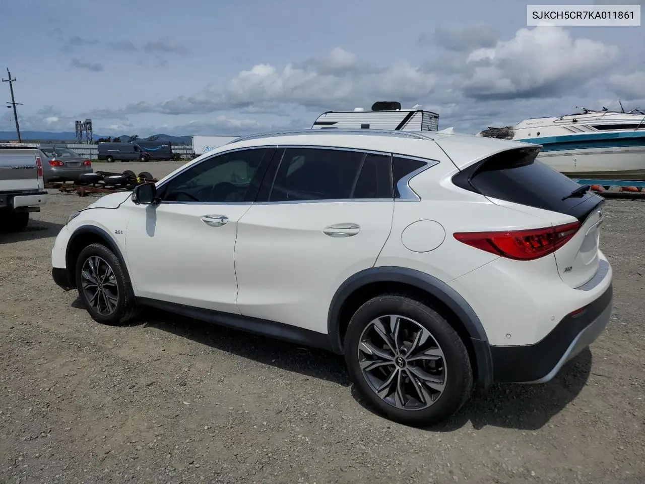 2019 Infiniti Qx30 Luxe VIN: SJKCH5CR7KA011861 Lot: 52147015