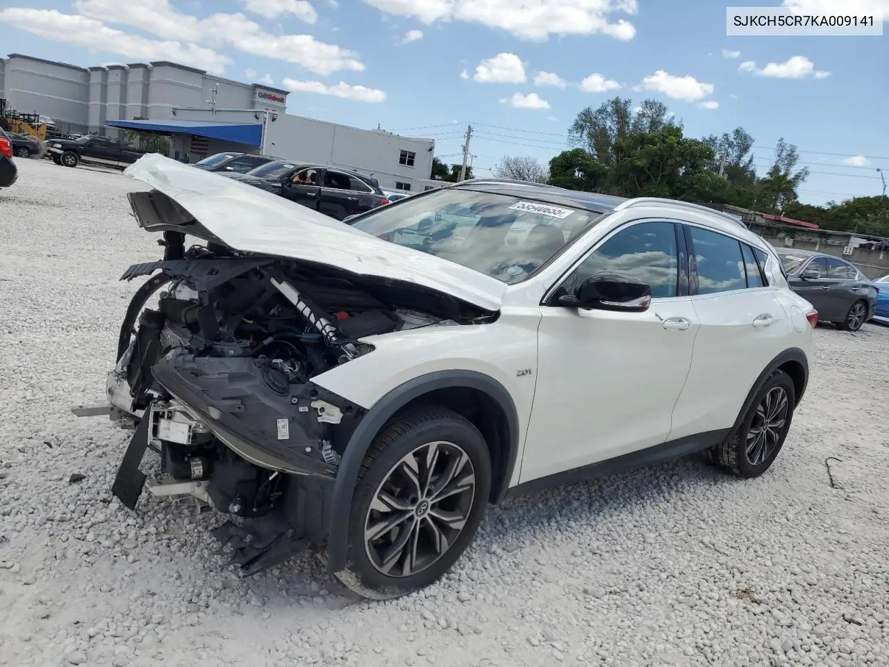 2019 Infiniti Qx30 Luxe VIN: SJKCH5CR7KA009141 Lot: 53540655