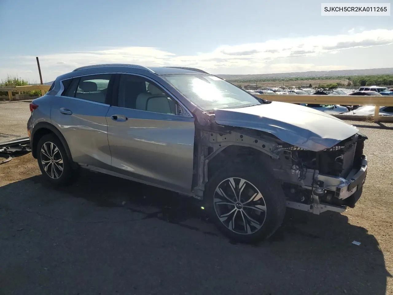 2019 Infiniti Qx30 Luxe VIN: SJKCH5CR2KA011265 Lot: 54603635