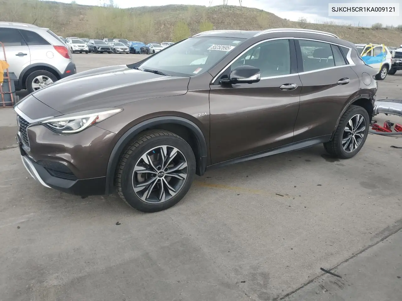 2019 Infiniti Qx30 Luxe VIN: SJKCH5CR1KA009121 Lot: 55252695