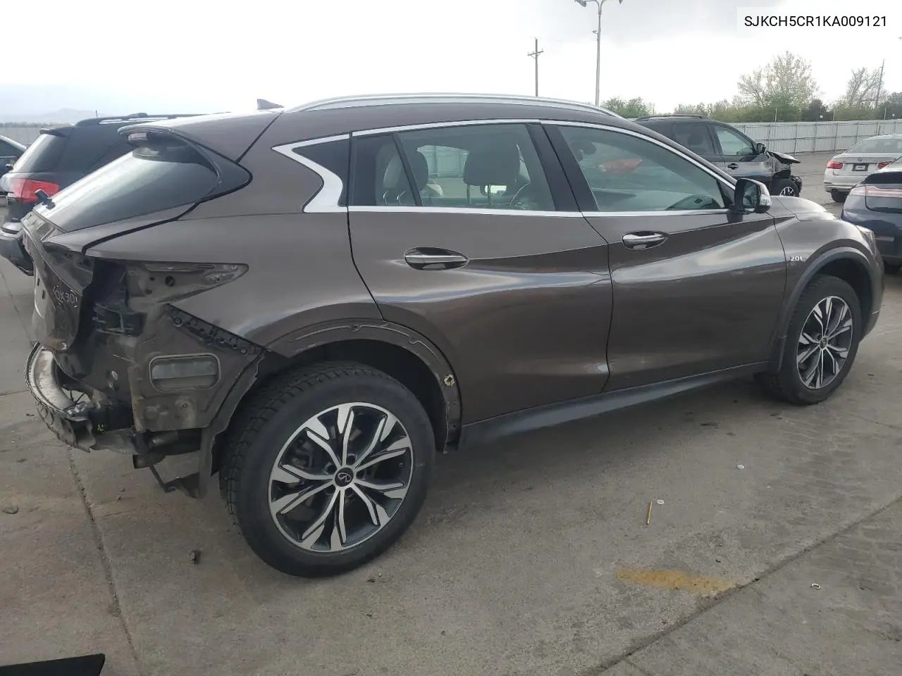 2019 Infiniti Qx30 Luxe VIN: SJKCH5CR1KA009121 Lot: 55252695