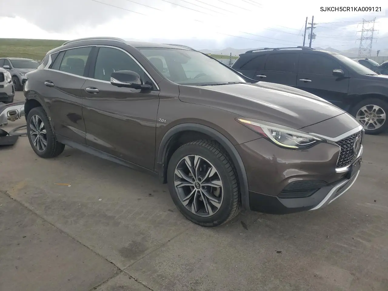 2019 Infiniti Qx30 Luxe VIN: SJKCH5CR1KA009121 Lot: 55252695