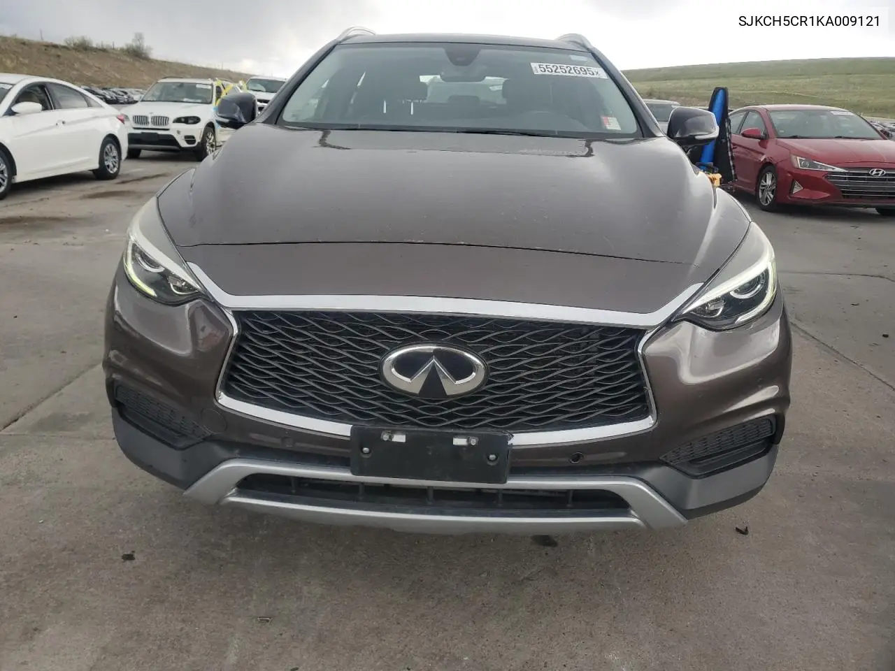 2019 Infiniti Qx30 Luxe VIN: SJKCH5CR1KA009121 Lot: 55252695