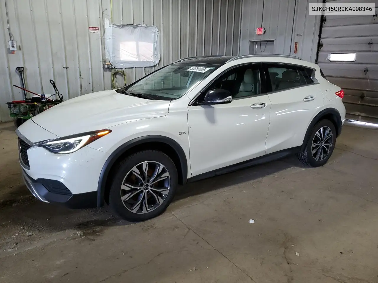 2019 Infiniti Qx30 Luxe VIN: SJKCH5CR9KA008346 Lot: 55680805
