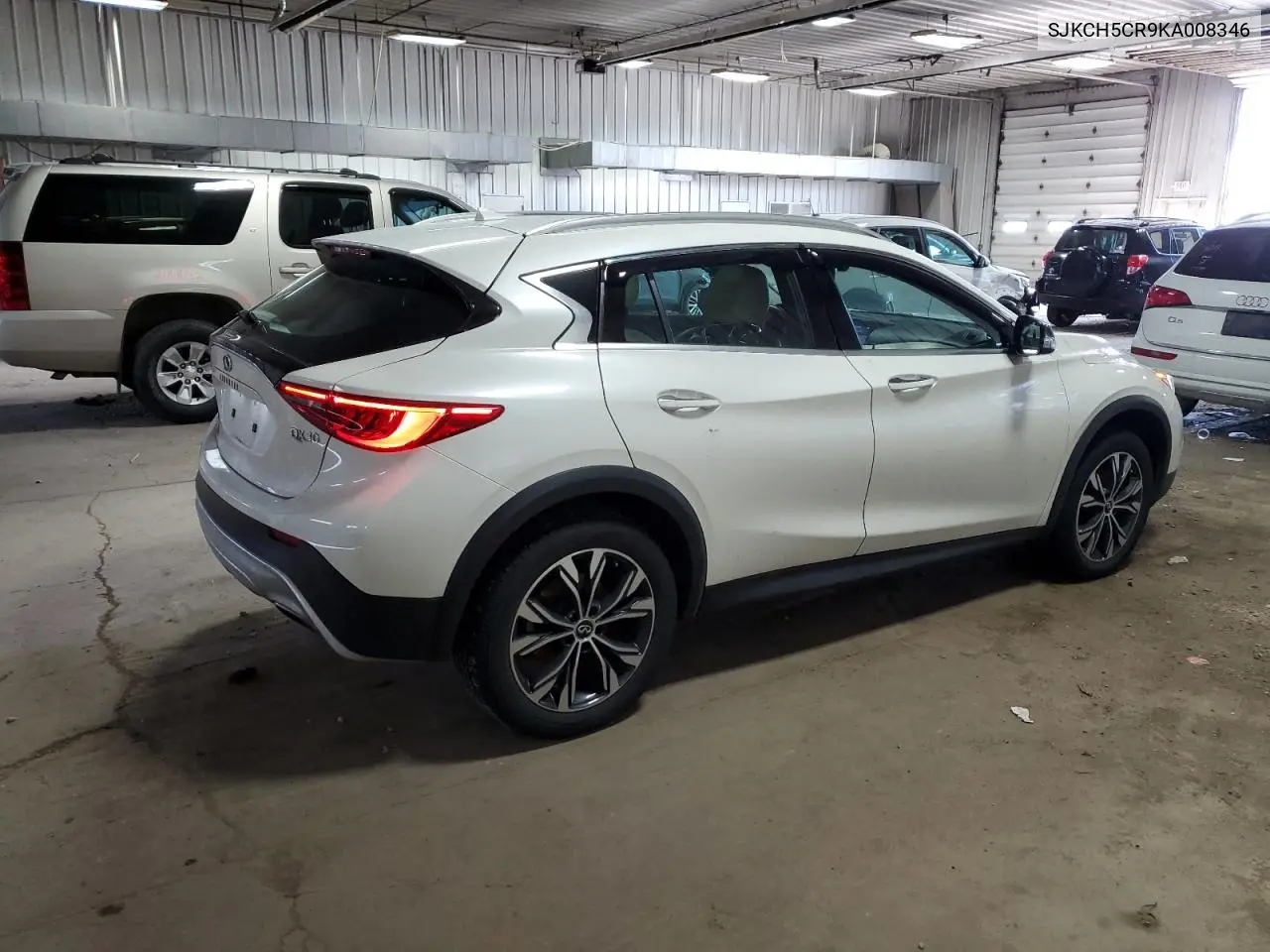 2019 Infiniti Qx30 Luxe VIN: SJKCH5CR9KA008346 Lot: 55680805