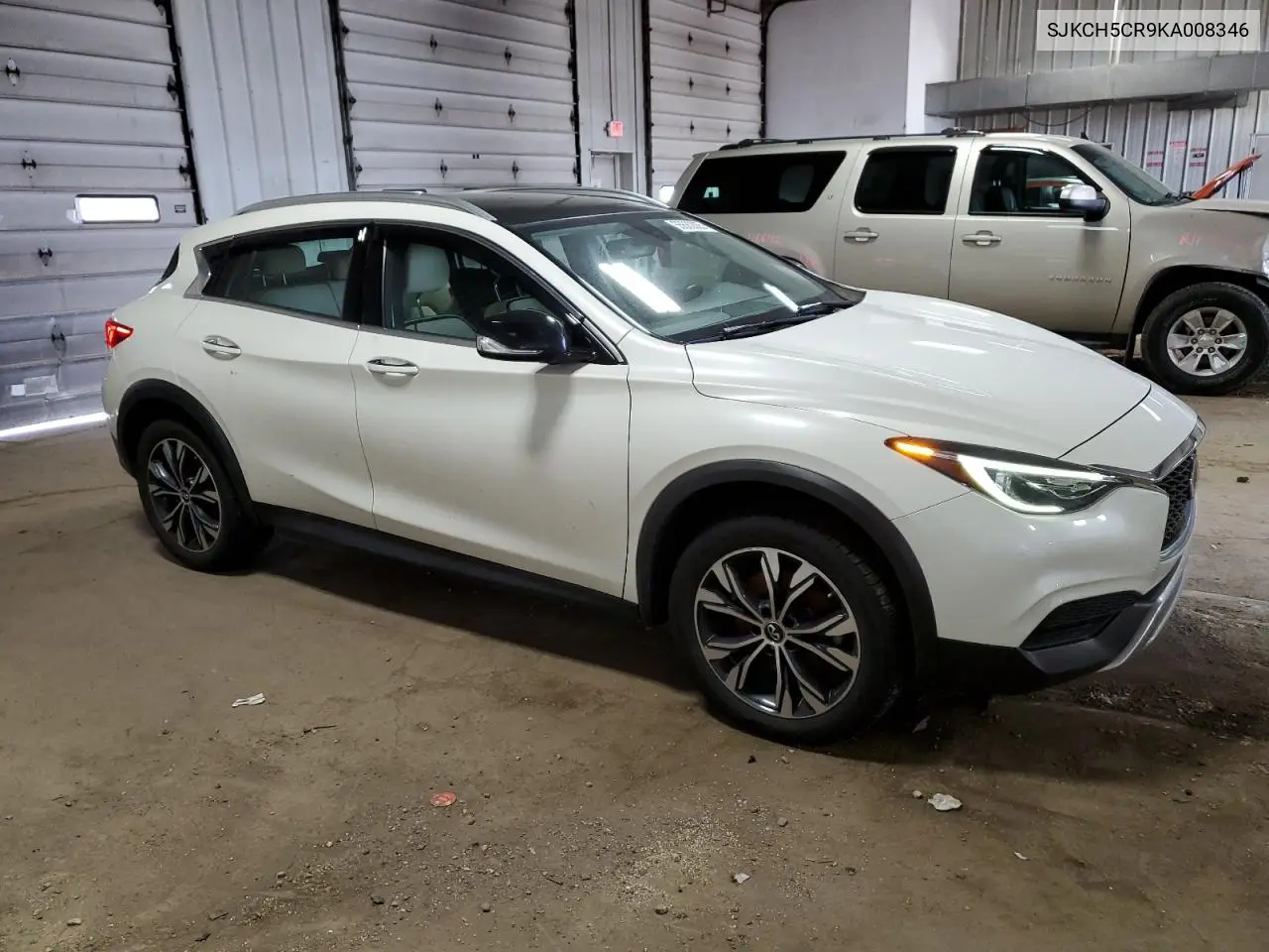 2019 Infiniti Qx30 Luxe VIN: SJKCH5CR9KA008346 Lot: 55680805