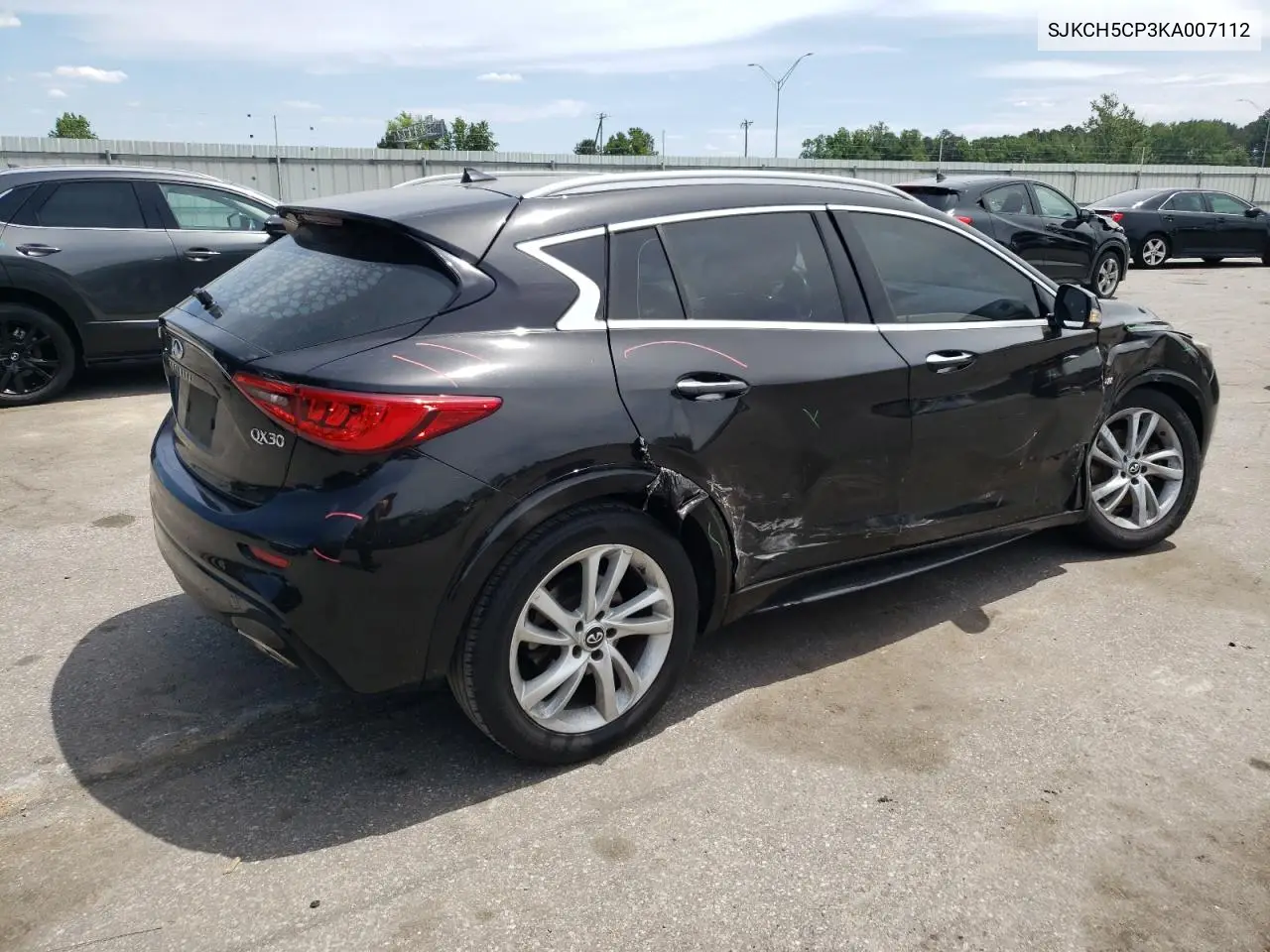 2019 Infiniti Qx30 Pure VIN: SJKCH5CP3KA007112 Lot: 56125065