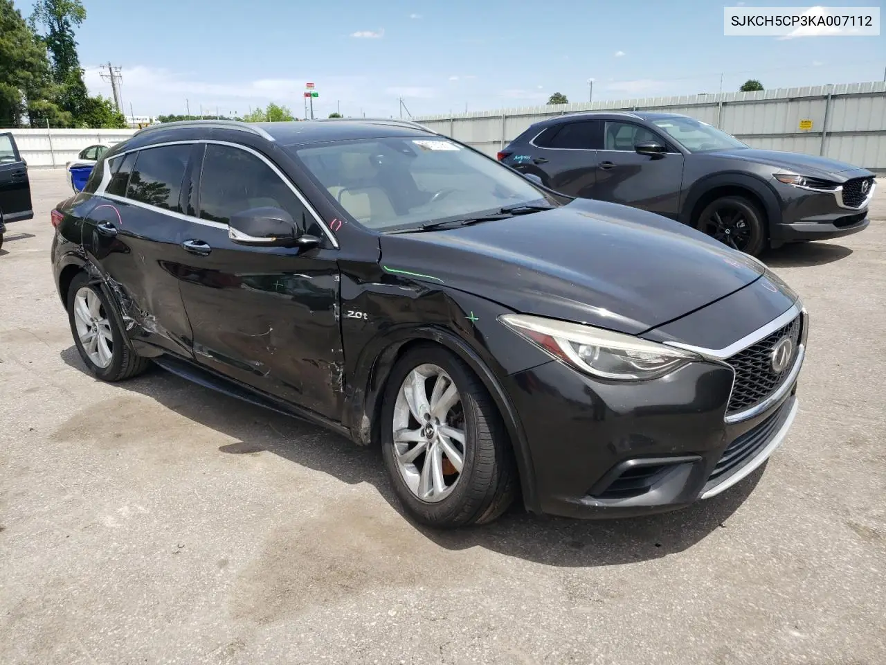 2019 Infiniti Qx30 Pure VIN: SJKCH5CP3KA007112 Lot: 56125065