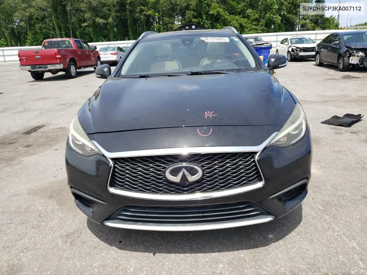2019 Infiniti Qx30 Pure VIN: SJKCH5CP3KA007112 Lot: 56125065