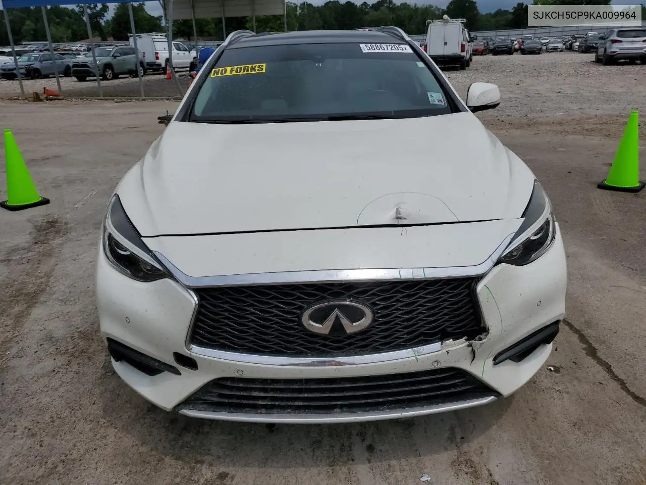 2019 Infiniti Qx30 Pure VIN: SJKCH5CP9KA009964 Lot: 58867205