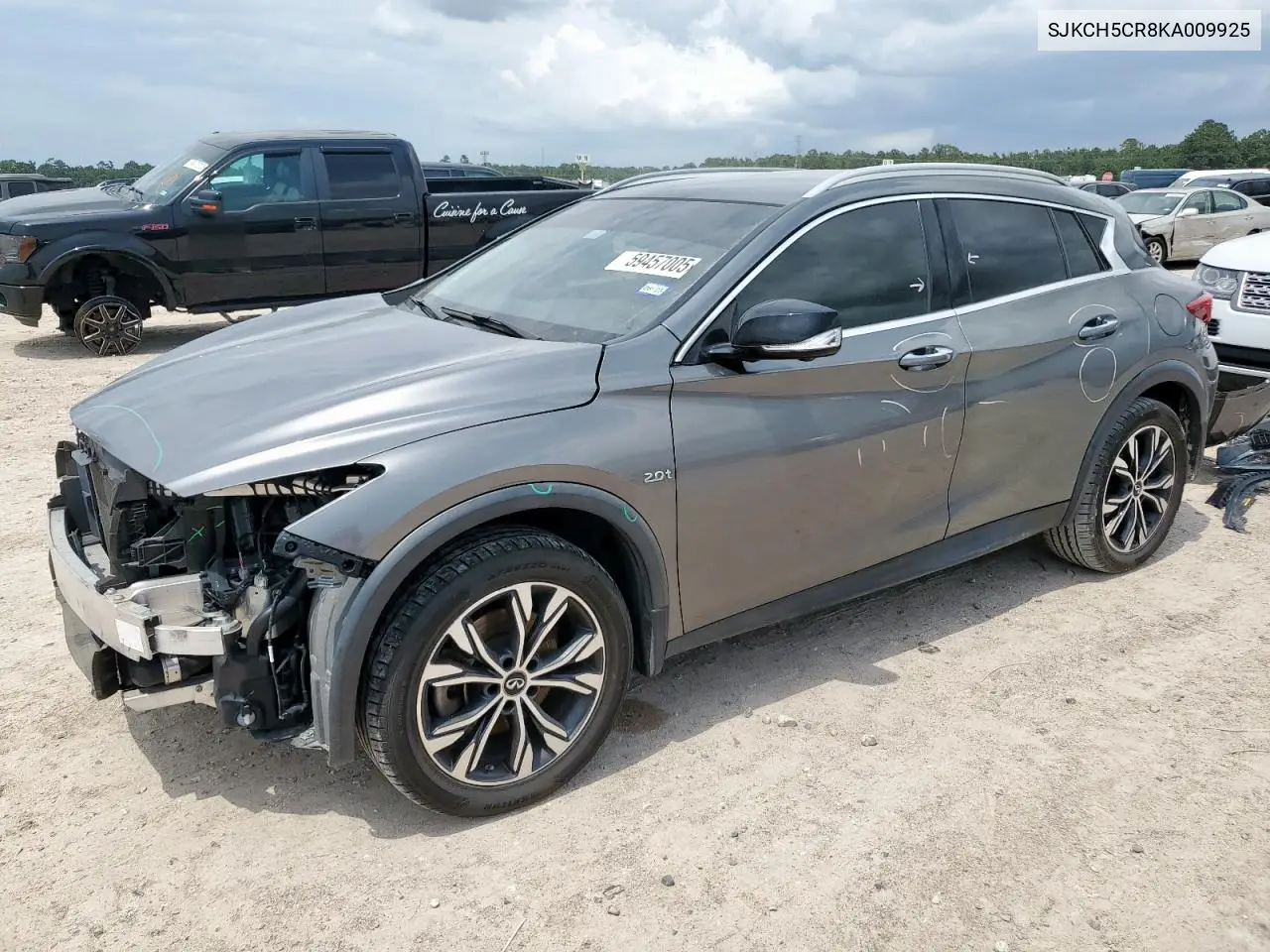 2019 Infiniti Qx30 Luxe VIN: SJKCH5CR8KA009925 Lot: 59457005