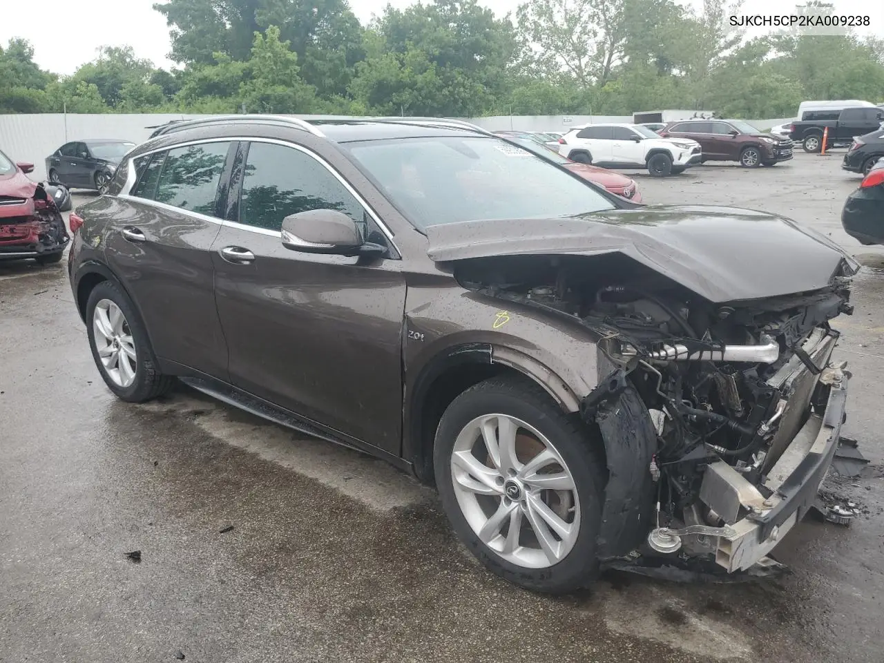 2019 Infiniti Qx30 Pure VIN: SJKCH5CP2KA009238 Lot: 59933895