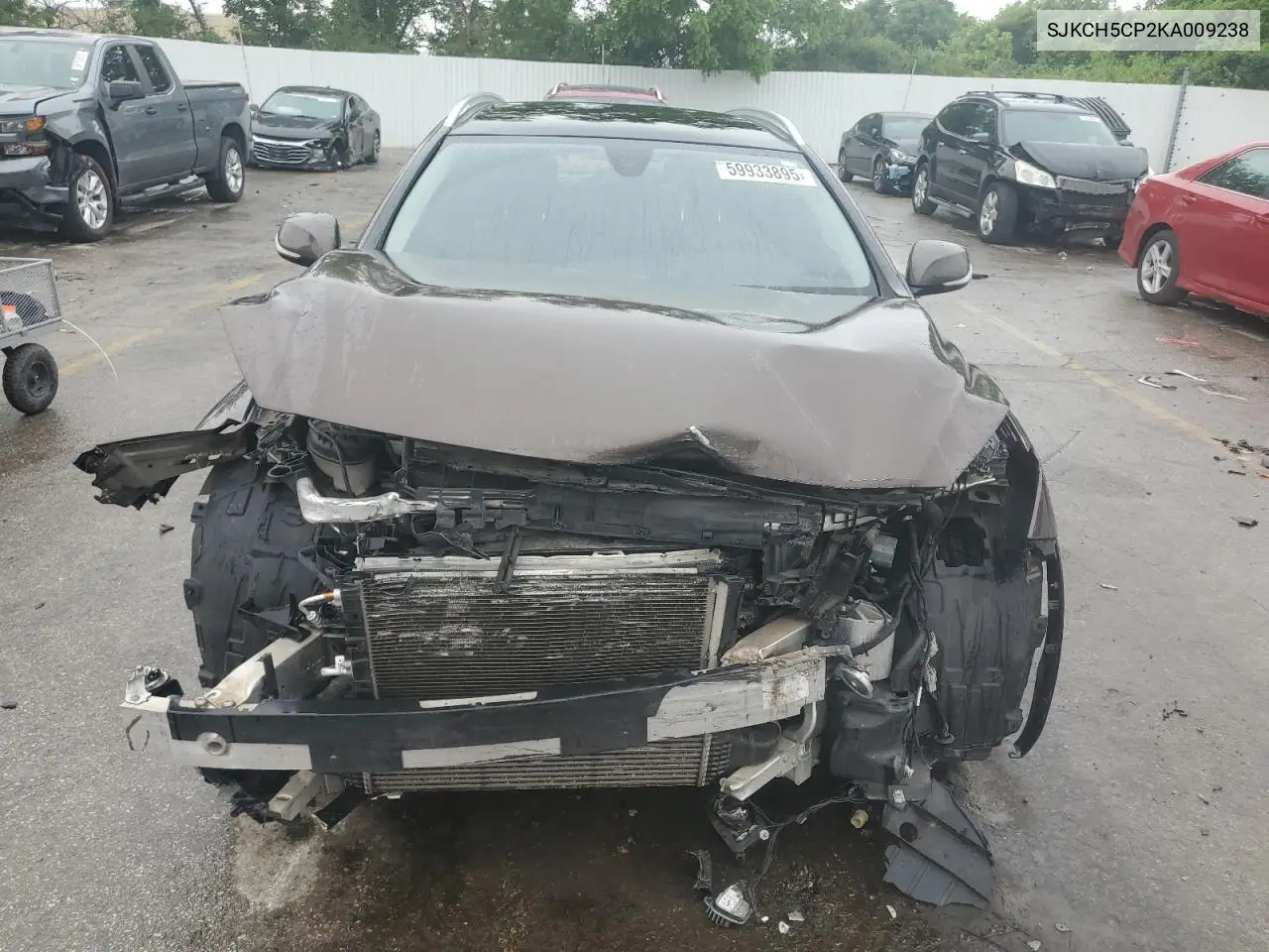 2019 Infiniti Qx30 Pure VIN: SJKCH5CP2KA009238 Lot: 59933895