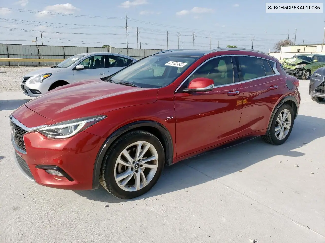 2019 Infiniti Qx30 Pure VIN: SJKCH5CP6KA010036 Lot: 61610995