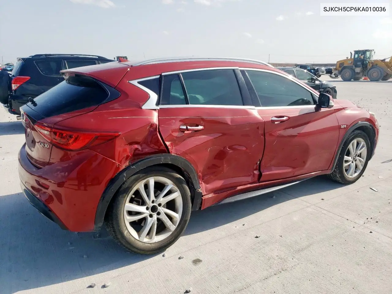 2019 Infiniti Qx30 Pure VIN: SJKCH5CP6KA010036 Lot: 61610995
