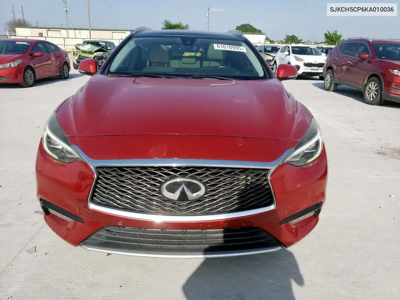 2019 Infiniti Qx30 Pure VIN: SJKCH5CP6KA010036 Lot: 61610995