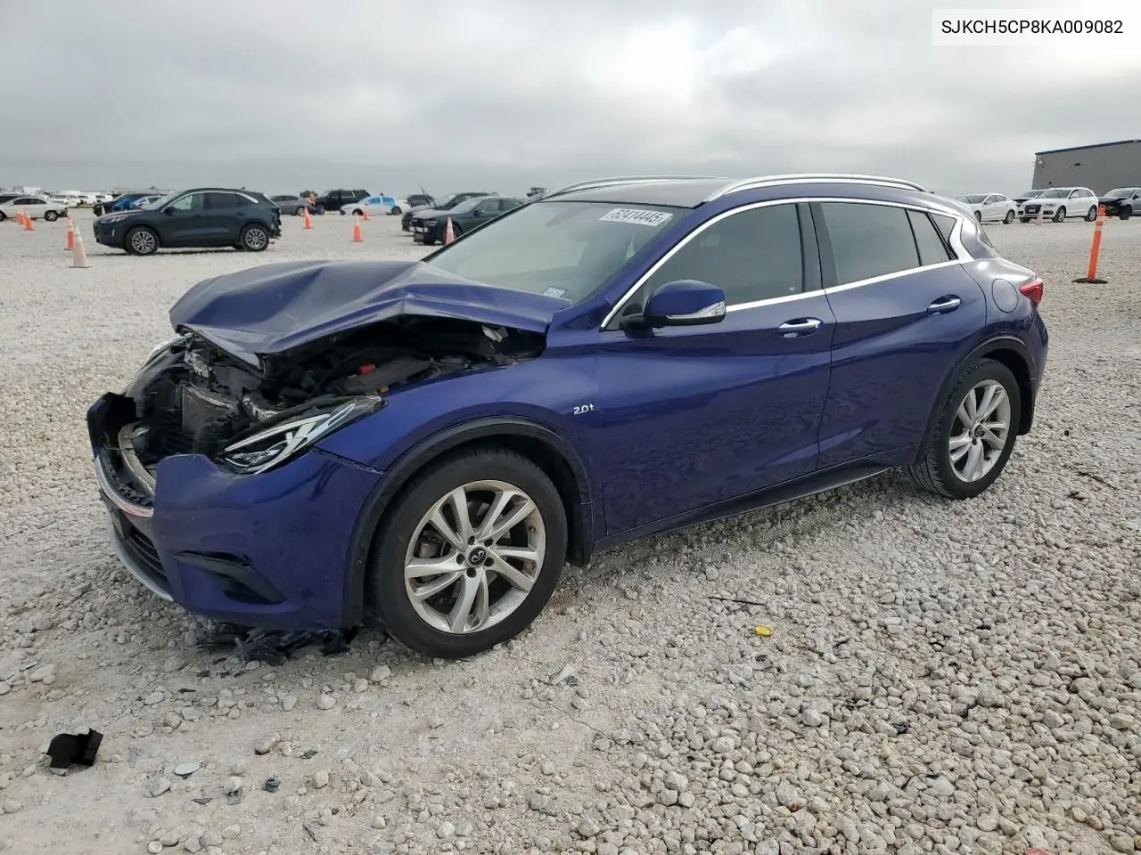 2019 Infiniti Qx30 Pure VIN: SJKCH5CP8KA009082 Lot: 62414445
