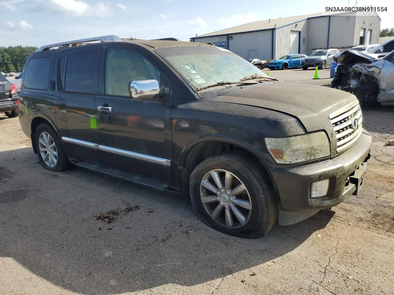 2008 Infiniti Qx56 VIN: 5N3AA08C38N911554 Lot: 62972305