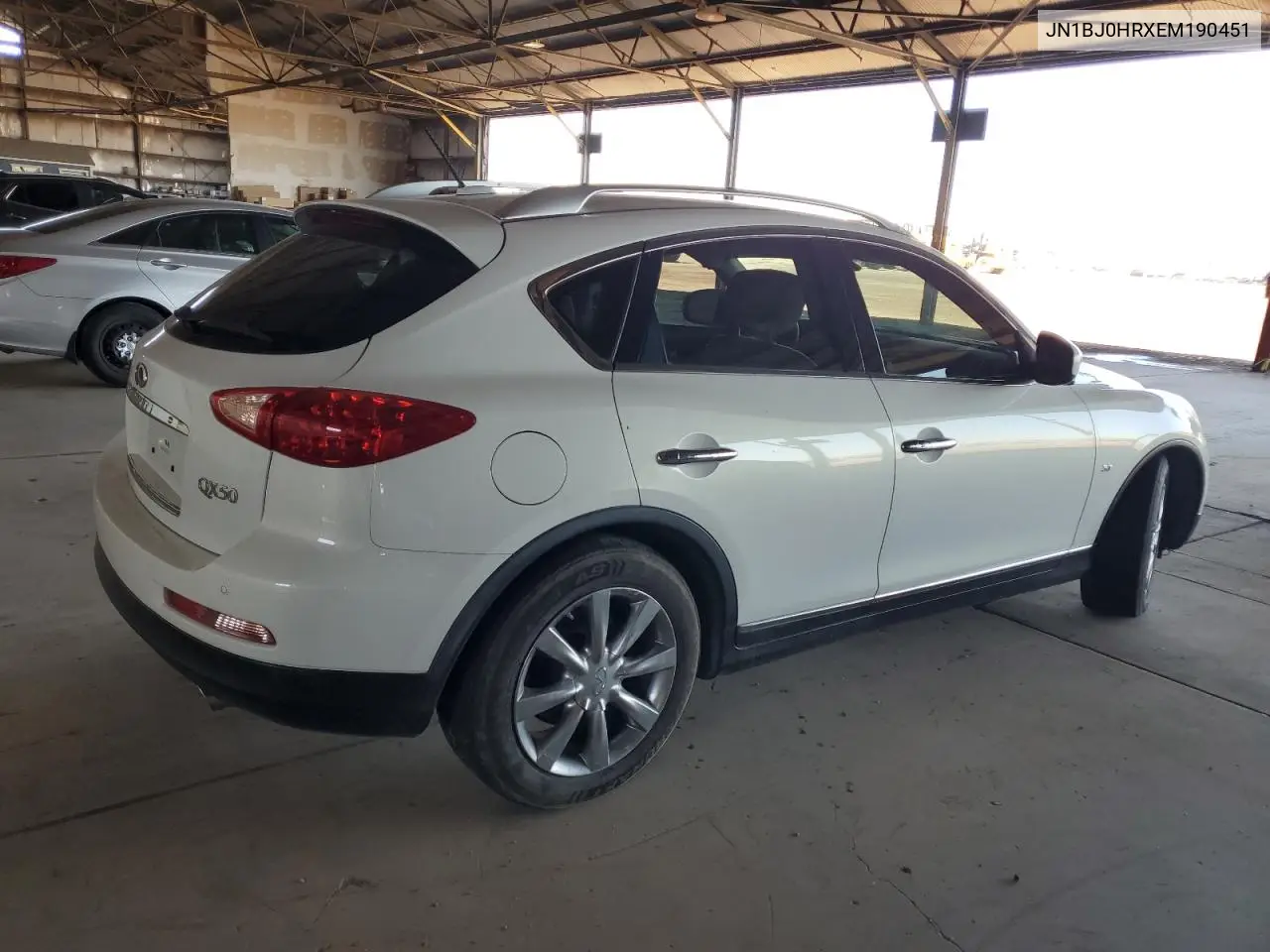 2014 Infiniti Qx50 VIN: JN1BJ0HRXEM190451 Lot: 61984645