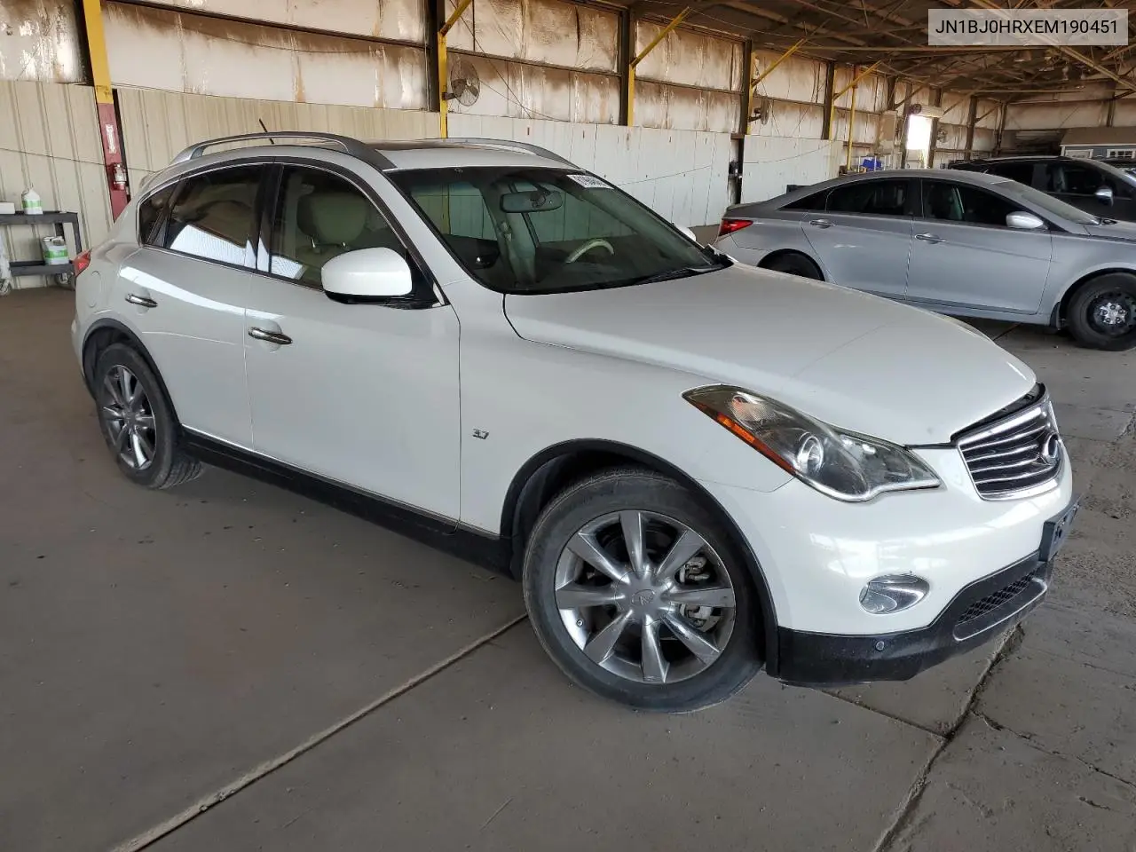 2014 Infiniti Qx50 VIN: JN1BJ0HRXEM190451 Lot: 61984645