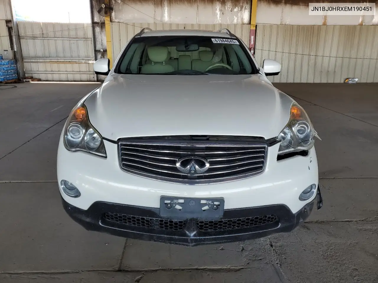 2014 Infiniti Qx50 VIN: JN1BJ0HRXEM190451 Lot: 61984645