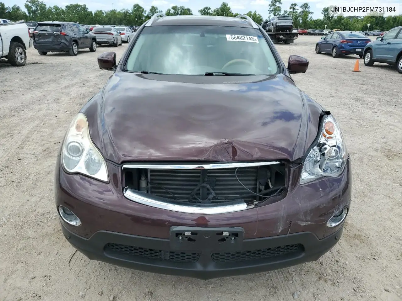 2015 Infiniti Qx50 VIN: JN1BJ0HP2FM731184 Lot: 56402145