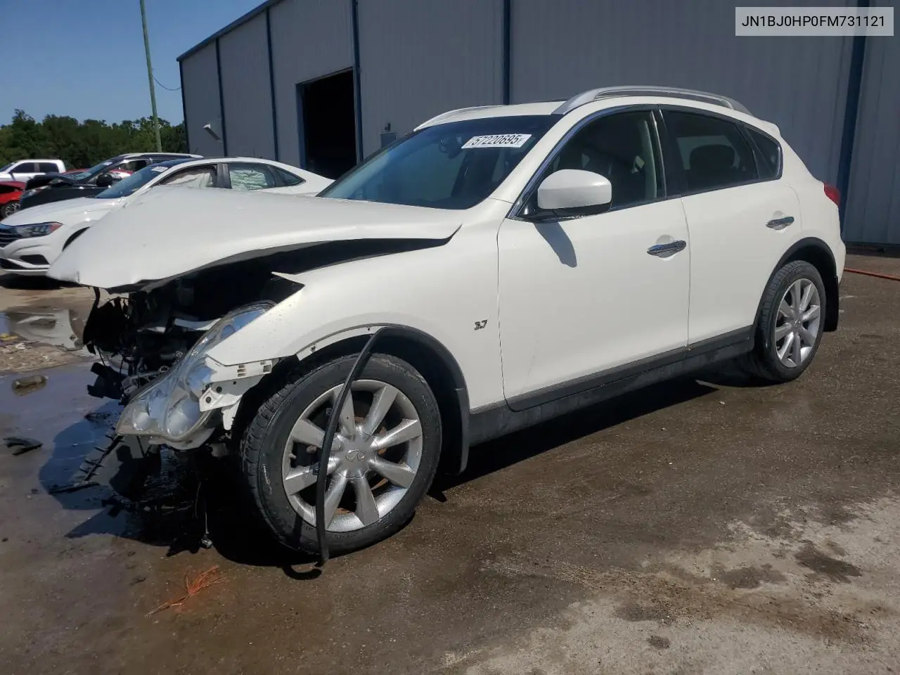 2015 Infiniti Qx50 VIN: JN1BJ0HP0FM731121 Lot: 57220695
