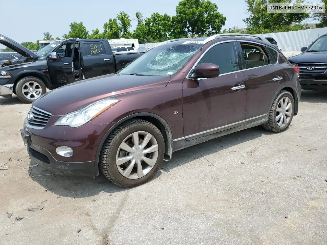 2015 Infiniti Qx50 VIN: JN1BJ0HR0FM772916 Lot: 59726685