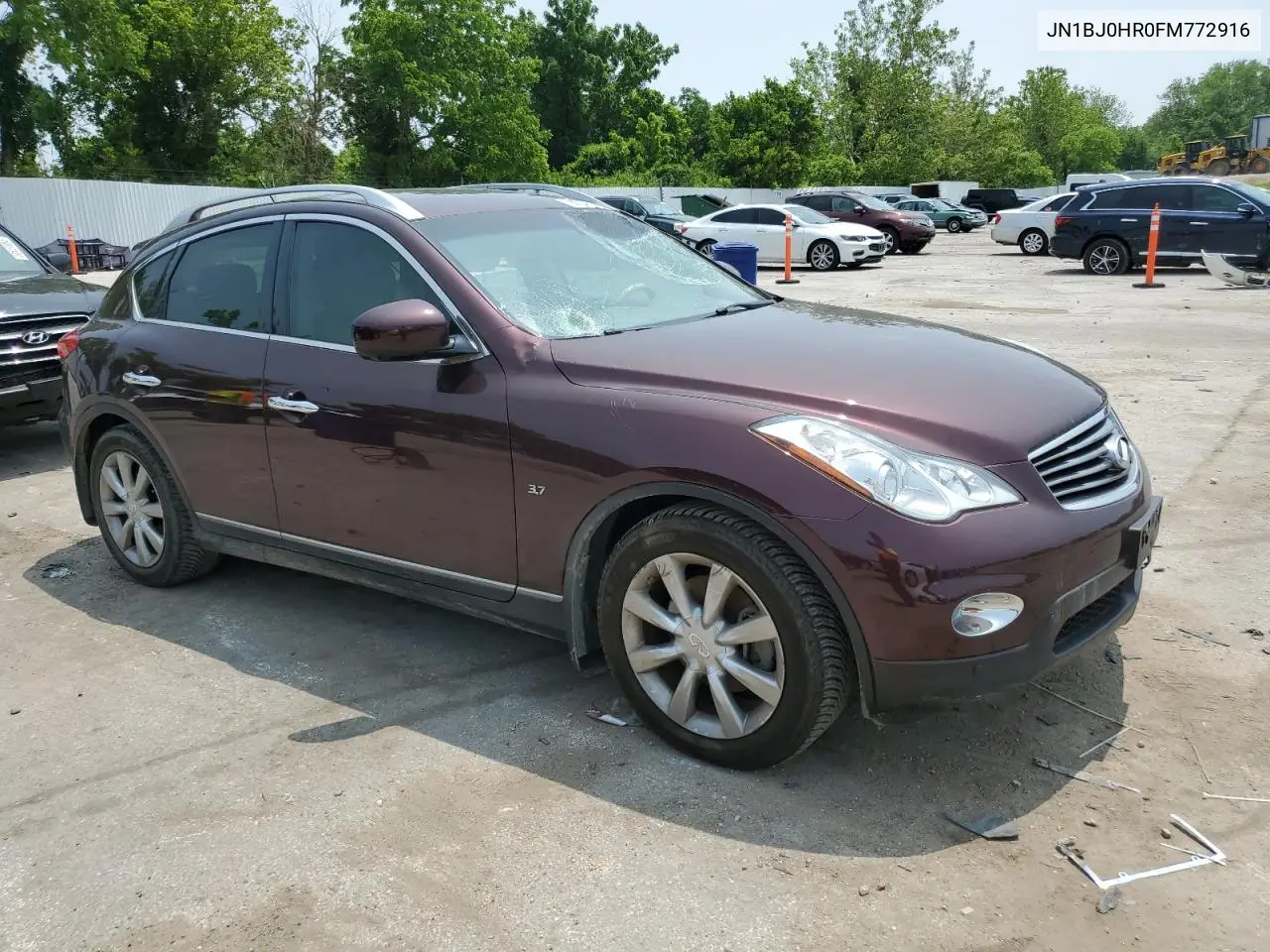 2015 Infiniti Qx50 VIN: JN1BJ0HR0FM772916 Lot: 59726685